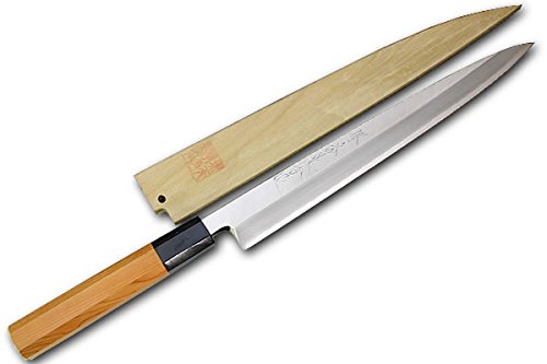 Amazon｜堺一文字光秀 和包丁 さびに強い ステンレス 白銀 霞研 片刃